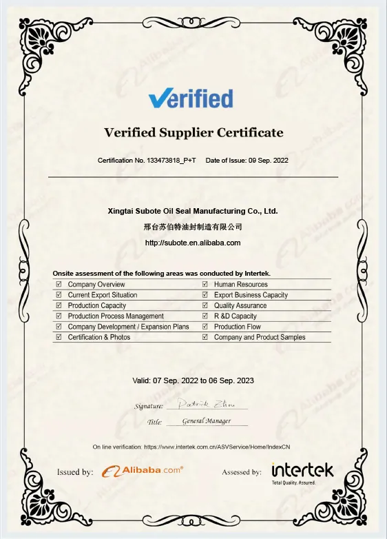  Gold product certification